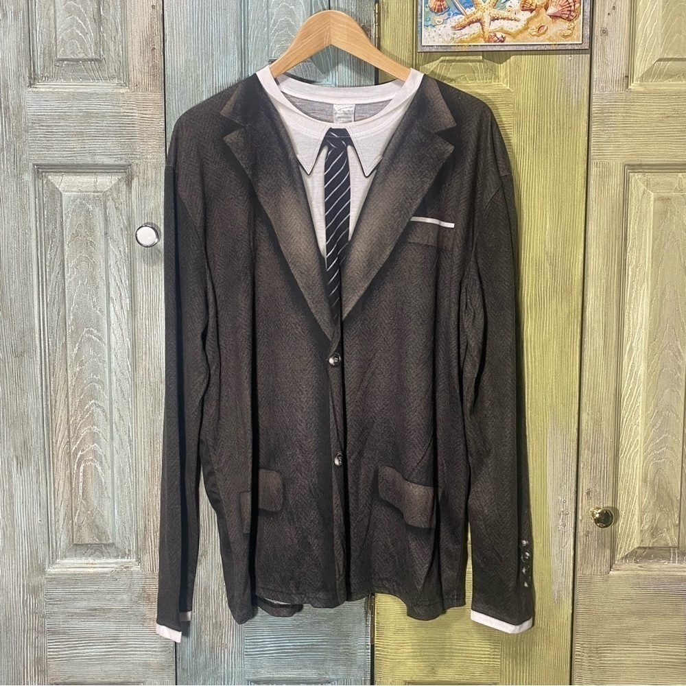 𝅺spirit Halloween Suit T-Shirt Costume​